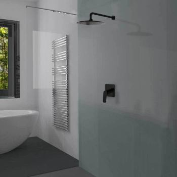 Смеситель для душа Ramonsoler New Fly встраиваемый на 1 выход чёрный 571801SNM