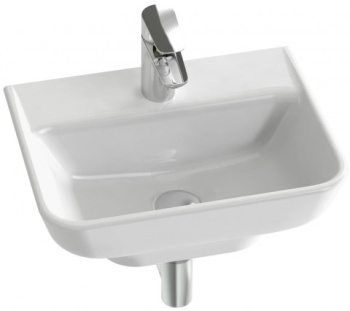 Раковина 45 см Jacob Delafon Struktura EGH011-00, белый белый