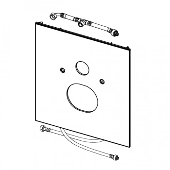 Декоративная панель Tece Lux 9650103 белый