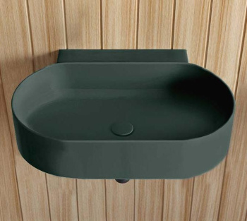 Раковина подвесная Cielo Mare MRLS50SF MU 50 см зеленый