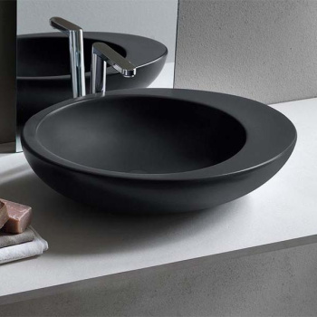 Раковина накладная Cielo Le Giare LGLA60 BA 60 см черный