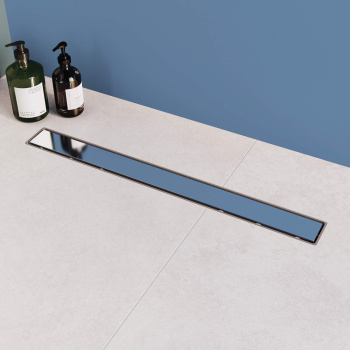 Душевой лоток Drain Leo-11 линейная 400 мм хром 60211140-00