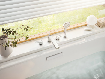 Смеситель для ванны с душем Kludi PURE&SOLID 344230575 хром