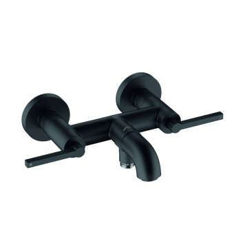 KLUDI NOVA FONTE смес. ванна/душ черный PURISTIC