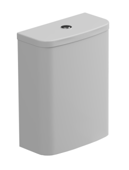 Бачок для напольного унитаза с механизмом смыва GSG Ceramic Design Like LKCIMBL000 + ACS82 белый глянцевый безободковый