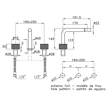 Смеситель для раковины Stella Sirius SR00021CR00 хром