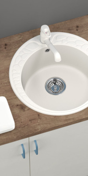 Мойка кухонная Omoikiri Tovada 51-SA бежевая 4993412