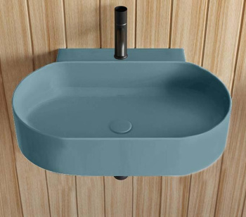 Раковина подвесная Cielo Mare MRLS70 PL 70 см голубой