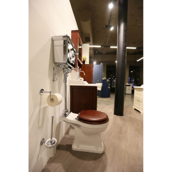 Сиденье для унитаза Burlington S42 красный