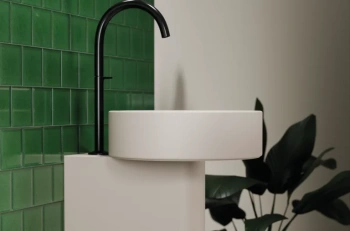 Раковина напольная Bette BetteSuno Pedestal A250-307 VK2 34 cм зеленый