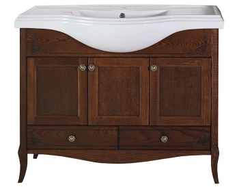 Комплект мебели для ванной ASB-Woodline Салерно 105см 969701