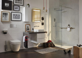 Столешница для раковины Jacob Delafon Parallel EB04-1800-E10 Квебекский дуб светлое дерево