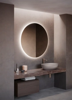 Раковина 60×42 h16 Catalano Sfera накладная Cemento satinato 0522600023