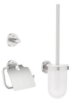 Набор аксессуаров GROHE Essentials 3 предмета, суперсталь 40407DC1