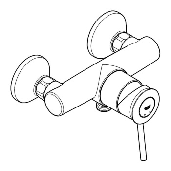 Гигиенический душ Grohe BauClassic 129186