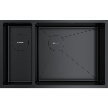 Мойка кухонная Omoikiri Taki 69-2-U/IF-GB графит R 4993183