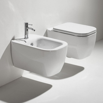 Подвесное биде Simas Henges HE 19 bia белый