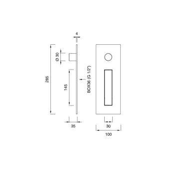 Гигиенический душ CEA Design Free Ideas Fre 195 S со смесителем встраиваемый сталь