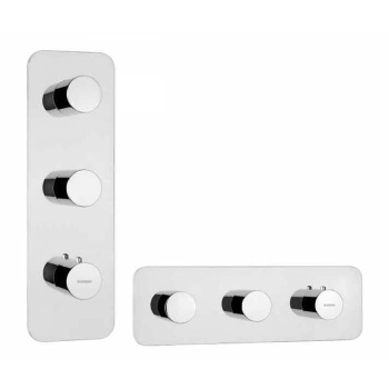 Bossini Oki Термостат для душа, встраиваемый, с девиаторм/запорным вентилем на 2 - 4 выхода, уст-ка