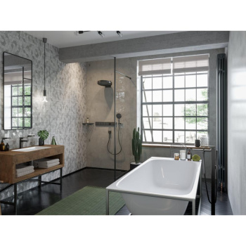 Смеситель для душа с термостатом hansgrohe RainSelect 15382340 скрытого монтажа, для 4 потребителей