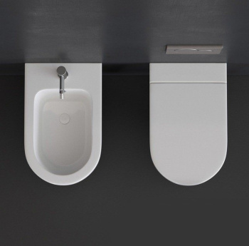 Подвесное биде Cielo Opera Tondo OPBST белый