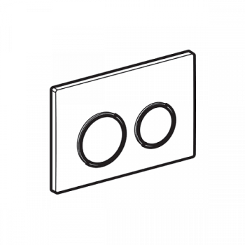 Клавиша смыва Geberit Omega 20 115.085.JQ.1, глянцевый хром