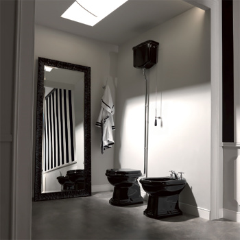 Бачок для унитаза Simas Arcade AR802 nero подвесной черный