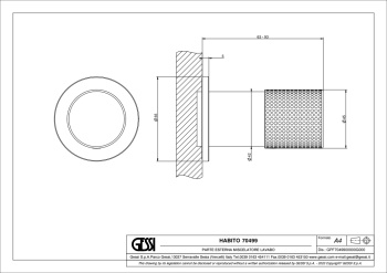 Смеситель для душа Gessi 70499.726 Warm Bronze Brushed PVD