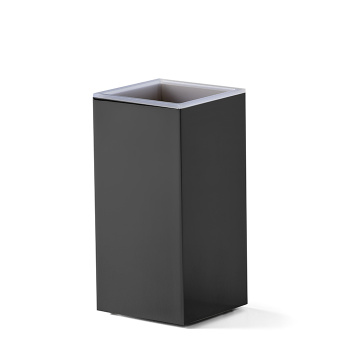 3SC Metal Quadra Стакан настольный, цвет: черный матовый ME03ANO
