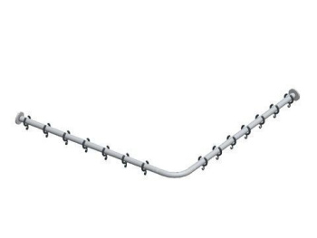 Набор штанг для душевой занавески Keuco Plan 14939011200