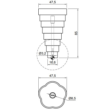 Раковина Antonio Lupi Intreccio 47x85, без отв., с LED подсветкой, с донным клапаном и сифоном, Marmo di Carrara А0002423681