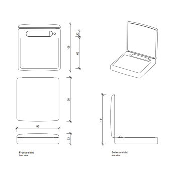 Косметическое зеркало Decor Walther 118400 хром