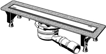 Душевой лоток Viega 753153 хром