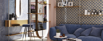 Керамогранит Bay Lux Blue 60x120