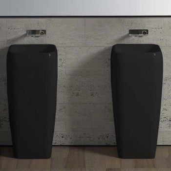 Раковина напольная Cielo Shui SHFREEP N 40 см черный