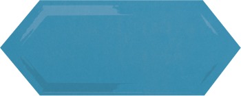 Плитка Cupidon Teal Brillo Bisel 10х30