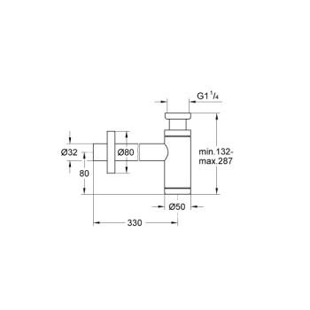Сифон для раковины Grohe 28912GN0 золото