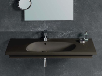 Раковина подвесная/накладная Cielo Enjoy EJLS120 FN 120 см коричневый