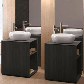 Раковина накладная Cielo Fluid FLLA45 CA 45 см коричневый