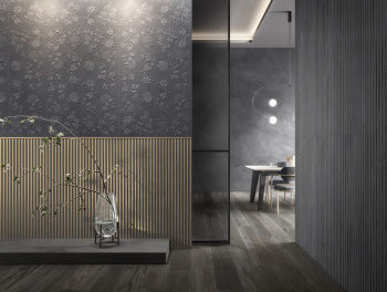 Плитка Villeroy&Boch K1071UL000010 Arc Noir Brass Metal Border 15x120