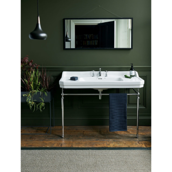 Подвесная раковина Burlington Edwardian B19 3TH JET черный