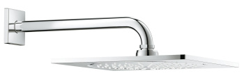 Верхний душ с кронштейном GROHE Rainshower F-series, 254х254 мм, хром 26060000
