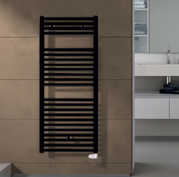 Irsap Ares Полотенцесушитель эл-ий 580x1118x30мм (22 трубок-2 пром), мощность:700 ватт, с регул. тем