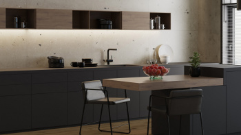 Керамогранит Kerranova Etagi Grey Beige Matt. 60x120 см K-2014/MR/600x1200