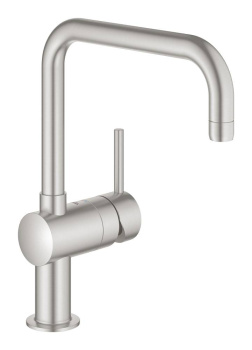 Смеситель для кухонной мойки GROHE Vento с U-образным изливом, суперсталь 30429DC0