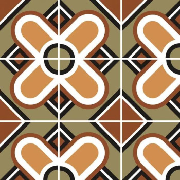 Керамогранит 27697 BAUHOME BLUME WARM 20x20