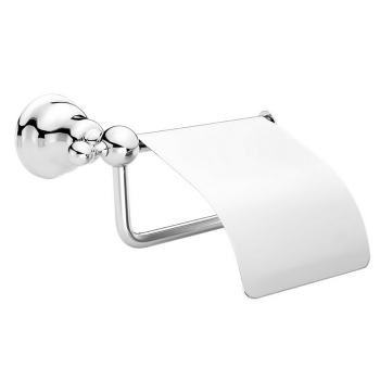 Держатель туалетной бумаги с крышкой Cisal Arcana хром AR09042021