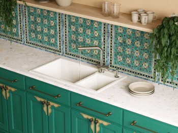 Мойка кухонная Omoikiri Tedori 86-2-LB-ES эспрессо 4997242