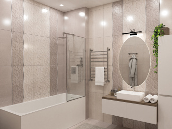 Керамическая плитка Eletto Ceramica Odense Light Fiardo 24.2x70 см 506141102