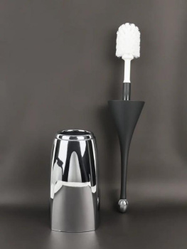 Ёршик туалетный Nofer BLACK напольный 09108.N